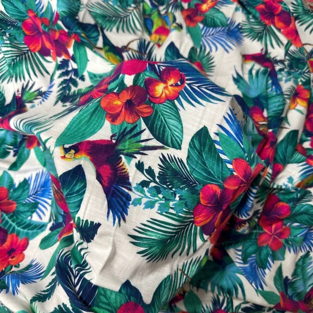 NEW Tommy Bahama‎ Jungle Tropical Floral Long Midi Skirt Women's Small 4/6 $148